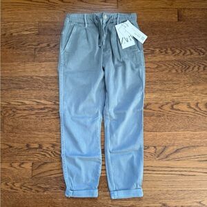 NEW Zara Gray Blue Boys Pants. Size 9